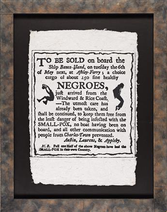 HANK WILLIS THOMAS (1976 - ) Negroes to be Sold.